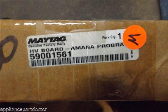 MAYTAG MICROWAVE 59001561 HV BOARD AMANA PROGRAM NEW IN BOX MAYTAG MICROWAVE 59001561 HV BOARD AMANA PROGRAM NEW IN BOX